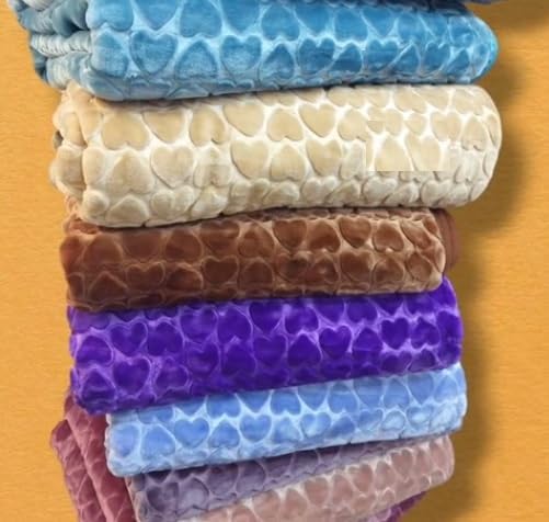 Heart Embossed Blanket