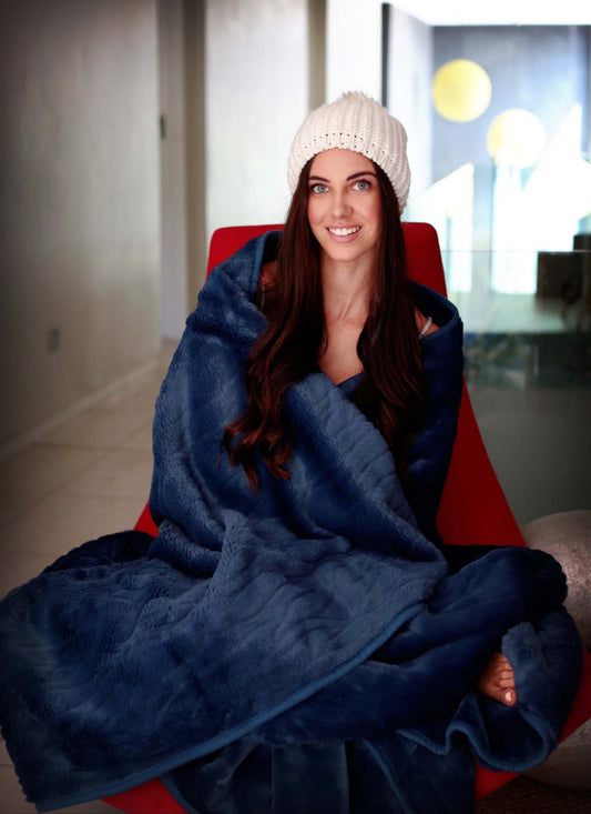 Cleopatra Rabbit Faux Fur Blanket
