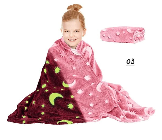 GLOW IN THE DARK FLEECE BLANKET