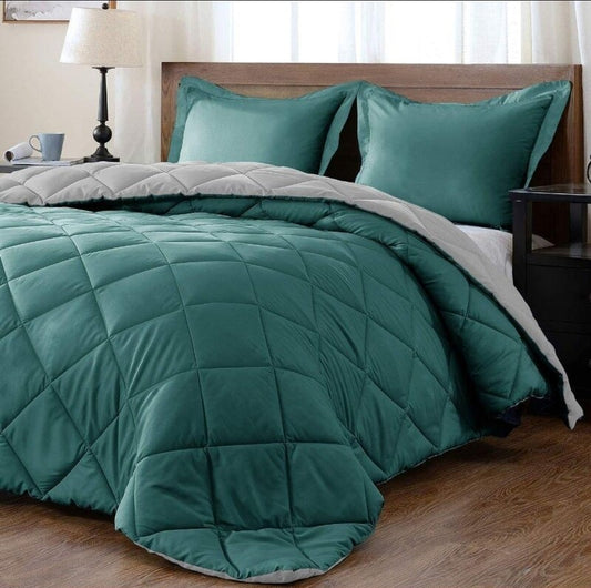 RIO REVERSIBLE COMFORTER SET- BULK