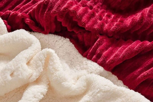 CORDUROY SHERPA COMFORTER SET- BULK