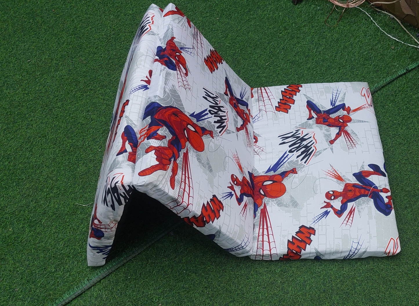 KIDS FOLD UP MATTRESS- SPIDERMAN