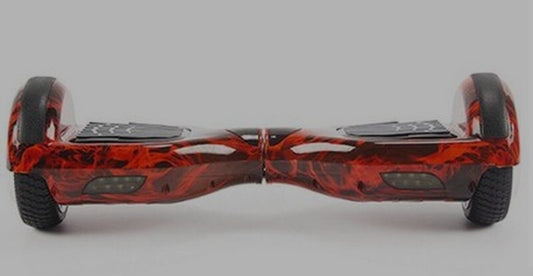 HOVERBOARD 6.5 INCH- RED&BLACK ABSTRACT
