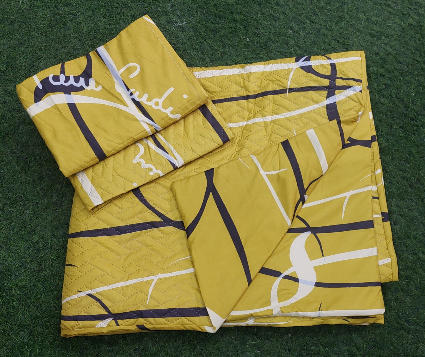 PIERRE CARDIN QUILTED DUVET COVER