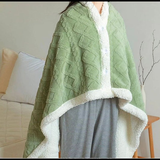 GEOMETRIC PONCHO- BULK