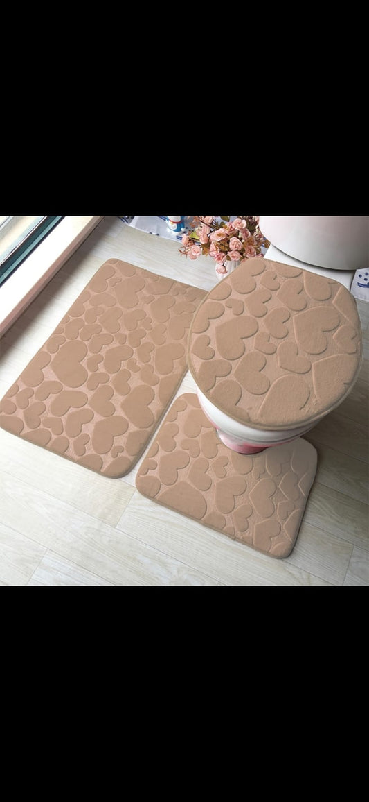 HEART BATHROOM SET- BULK
