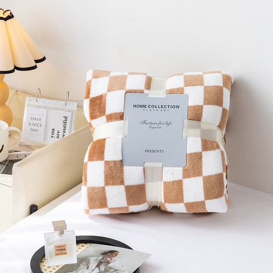 BLOCK FLEECE BLANKET- BULK