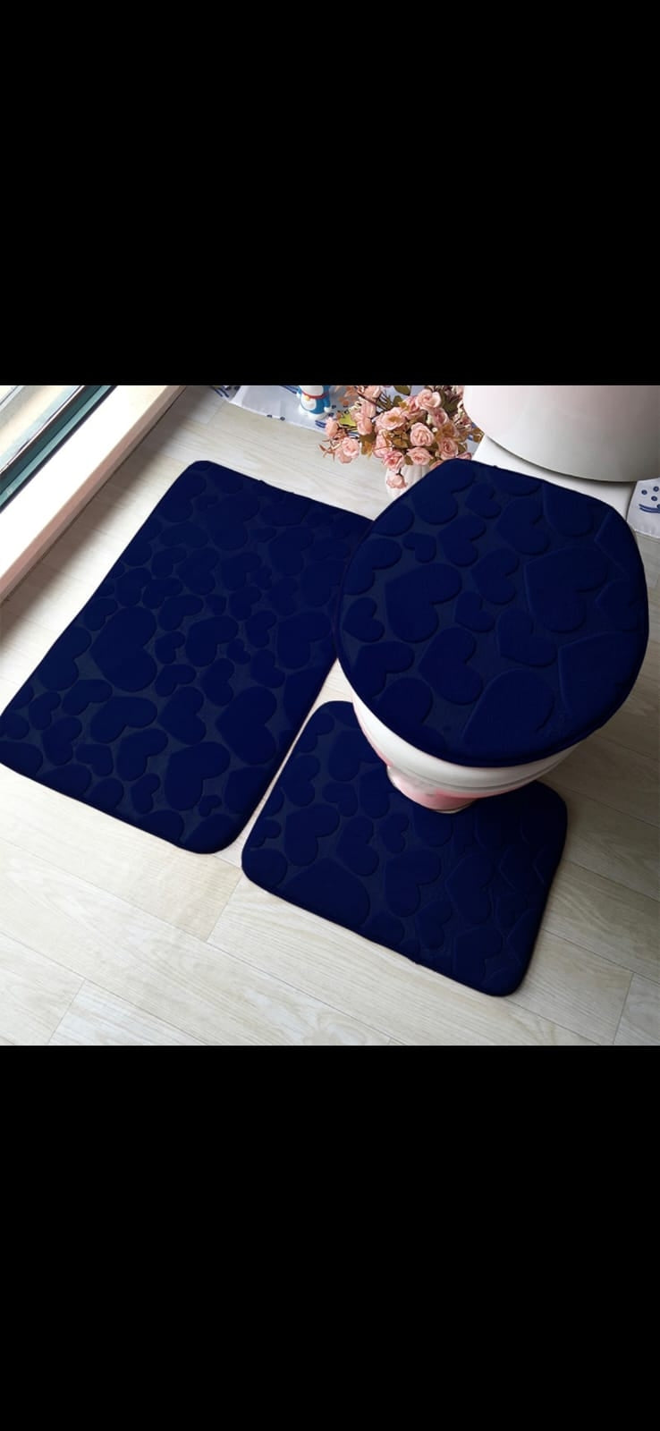 HEART BATHROOM SET- BULK
