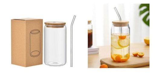 BAMBOO GLASS CUP- BULK