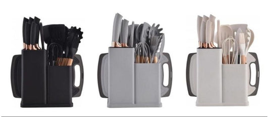 KITCHEN UTENSIL SET 19P- BULK