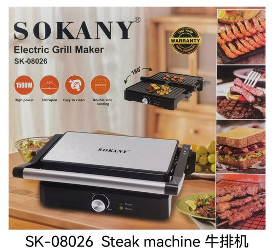 SOKANY ELECTRIC GRILL MAKER