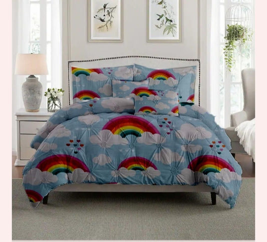 RAINBOW DUVET COVER 4P